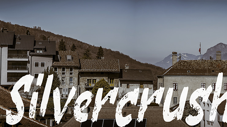 Silvercrush Font