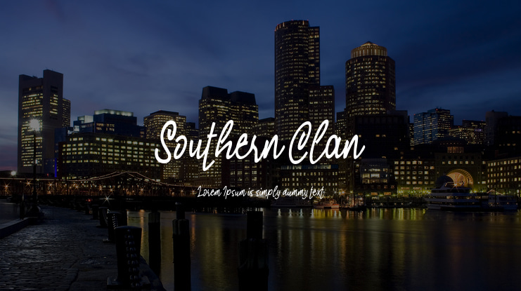 Southern Clan Font