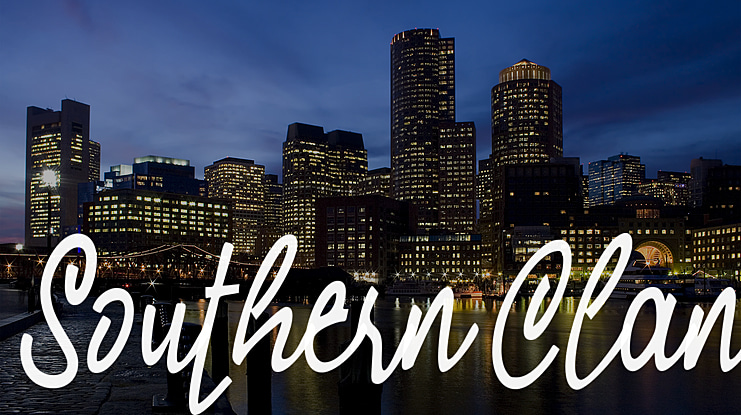 Southern Clan Font