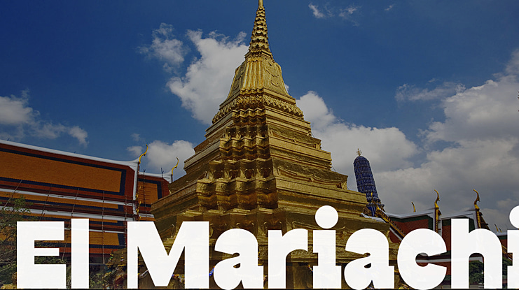 El Mariachi Font
