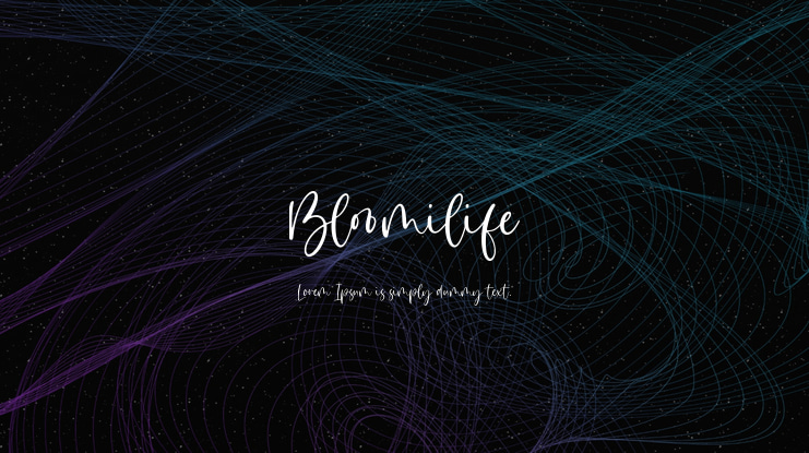 Bloomilife Font