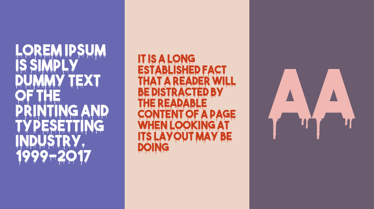 RedBoldBloody Font Family