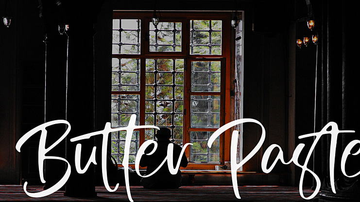 Butter Paste Font