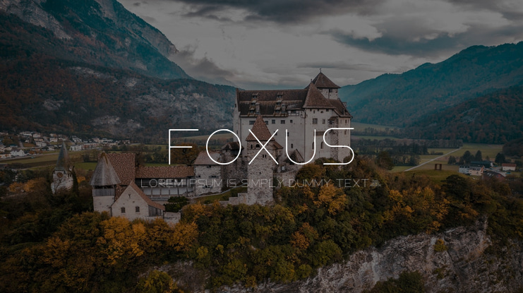 FOXUS Font