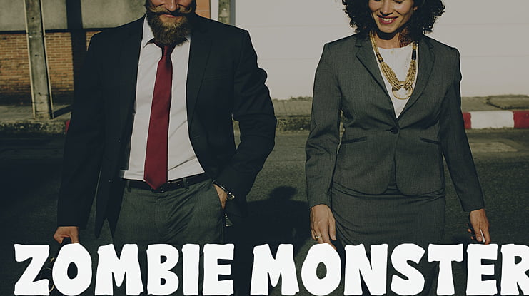 Zombie Monster Font