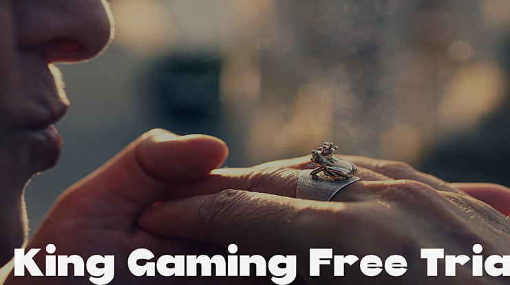 King Gaming Free Trial Font