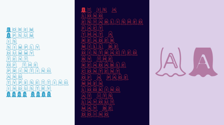 Halloween Ghost Font