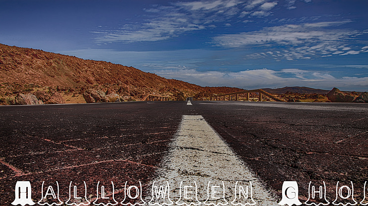 Halloween Ghost Font