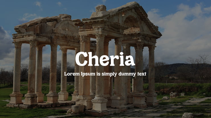 Cheria Font