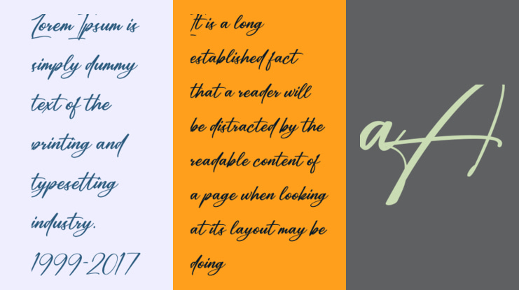 Alexandria Signature Font