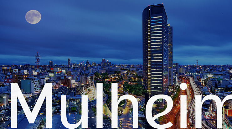 Mulheim Font