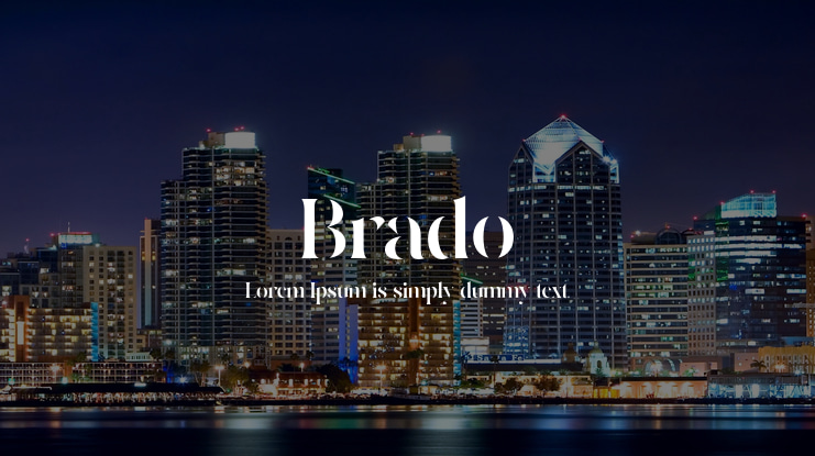 Brado Font