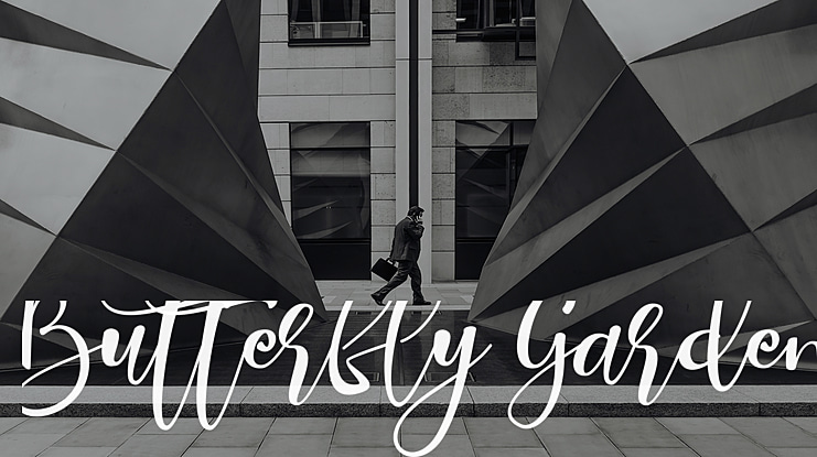 Butterfly Garden Font
