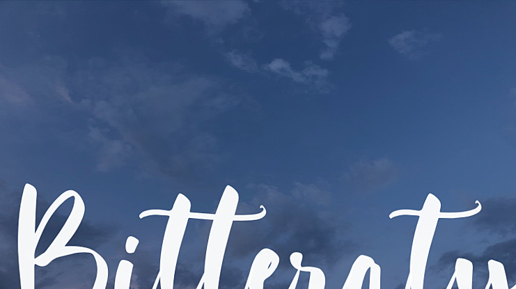 Bitteraty Font