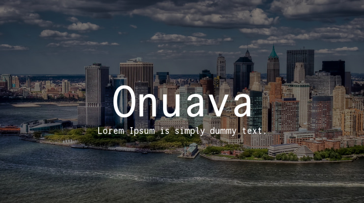 Onuava Font