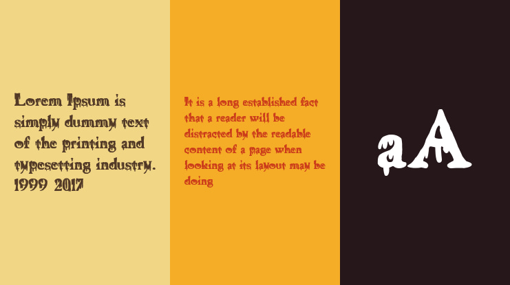 La Sangrienta Caslon Font