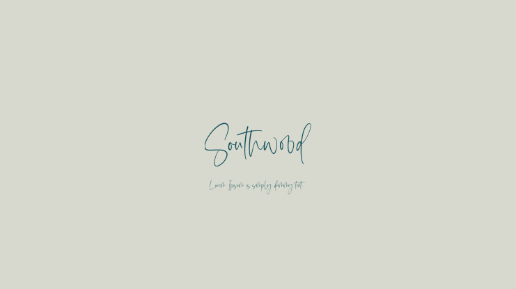 Southwood Font