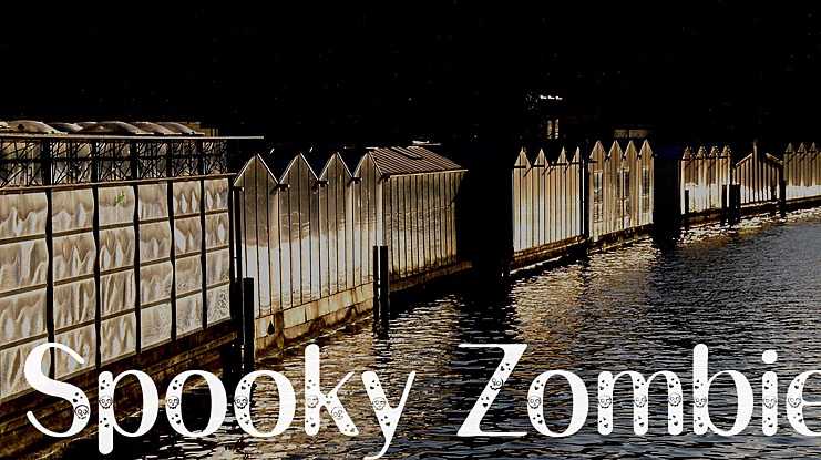 Spooky Zombie Font