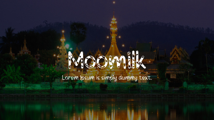 Moomilk Font