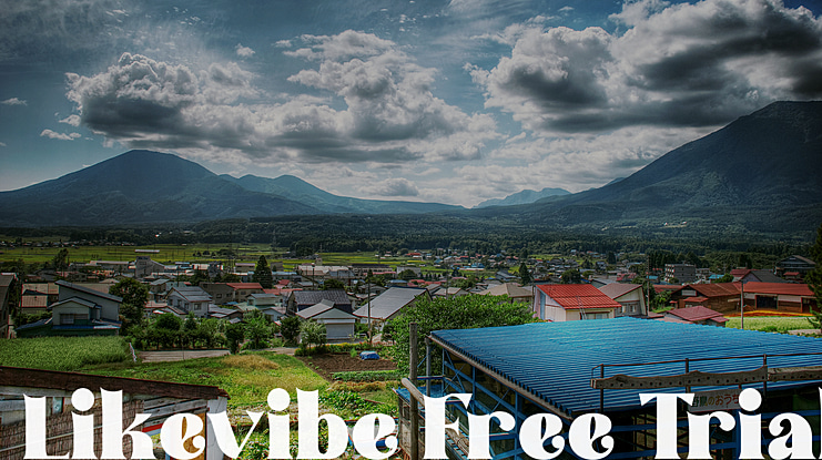 Likevibe Free Trial Font