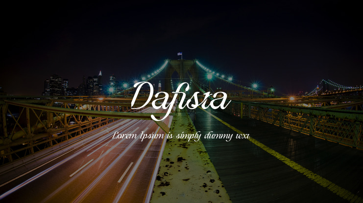 Dafista Font