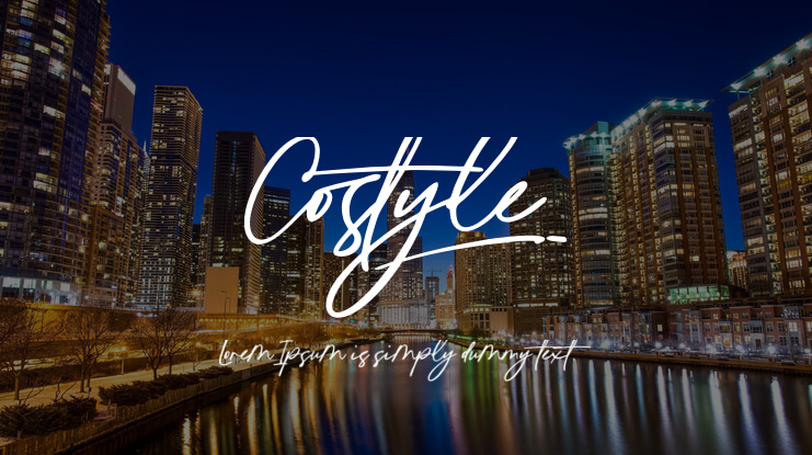 Costyle Font