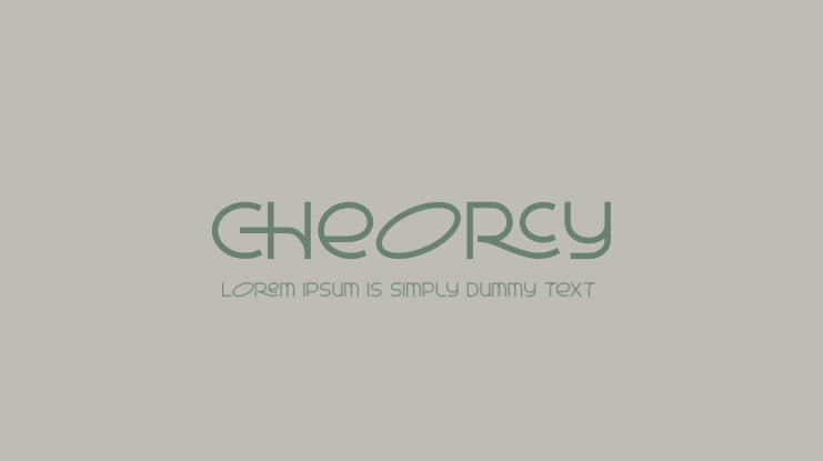 Cheorcy Font