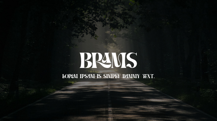 BRAMS Font