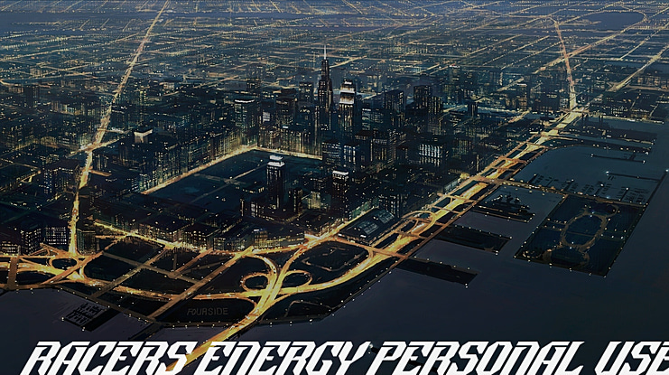 Racers Energy Personal Use Font