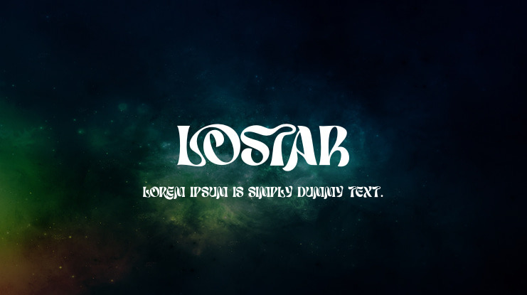 Lostar Font