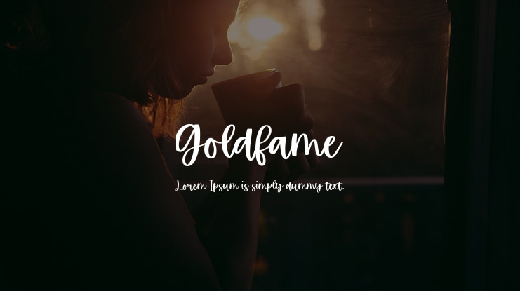 Goldfame Font