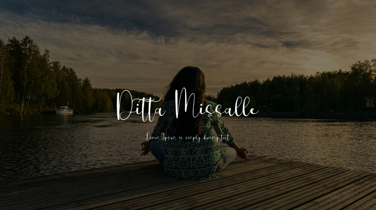 Ditta Missalle Font