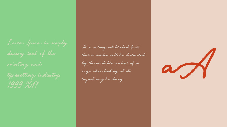 American Mountain Font