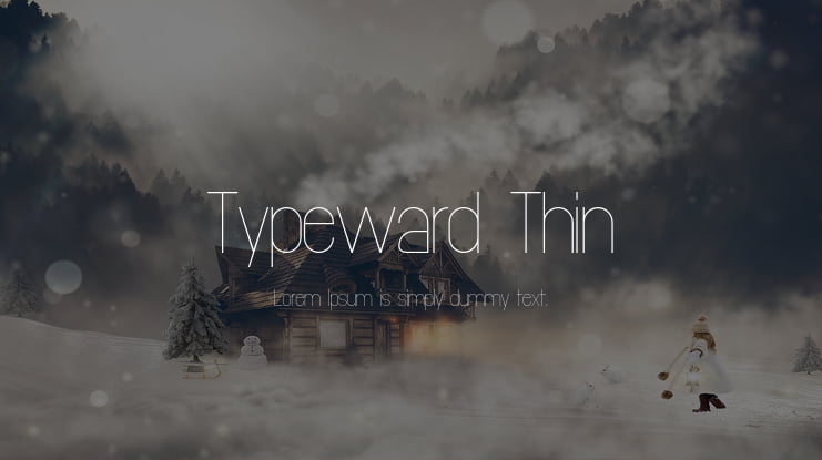 Typeward Thin Font Family
