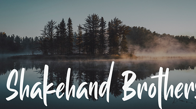 Shakehand Brothers Font