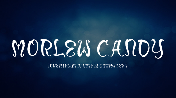 Morlew Candy Font