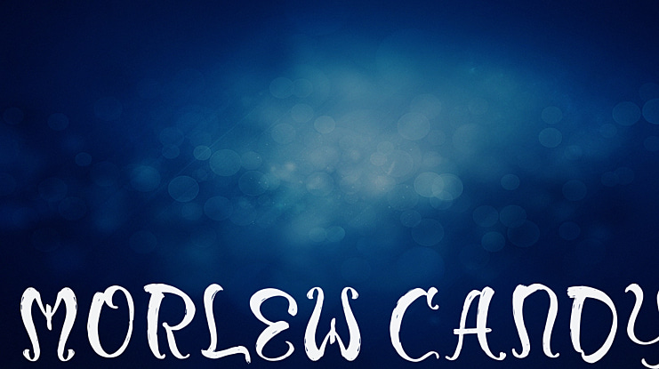 Morlew Candy Font