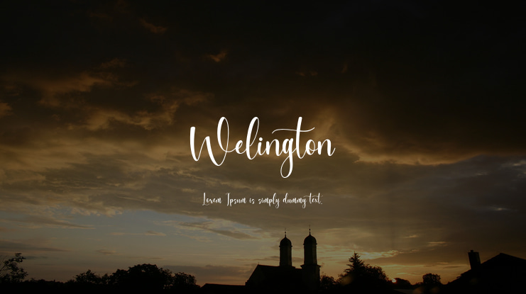 Welington Font