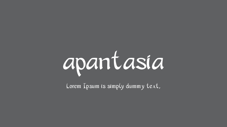 apantasia Font