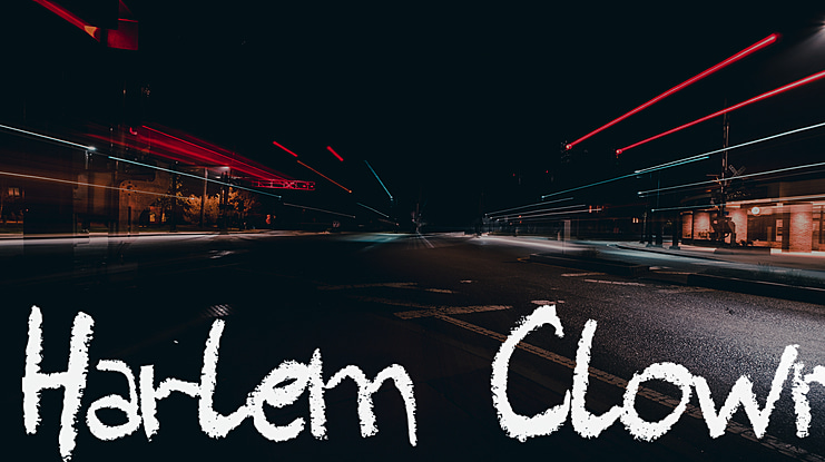 Harlem Clown Font
