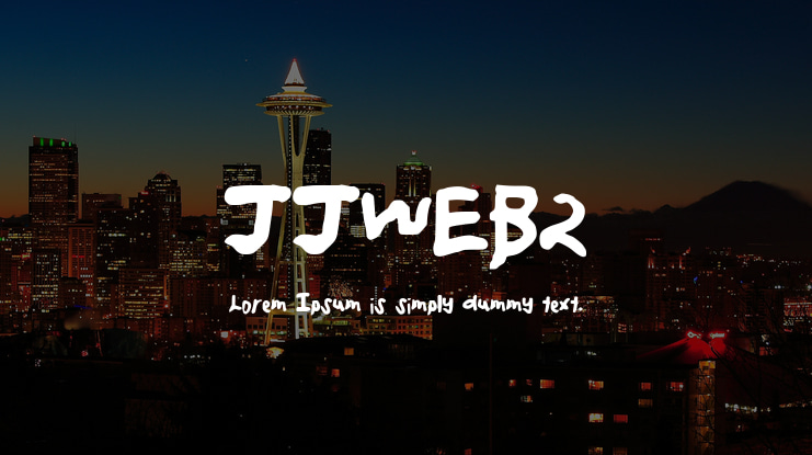 JJWEB2 Font