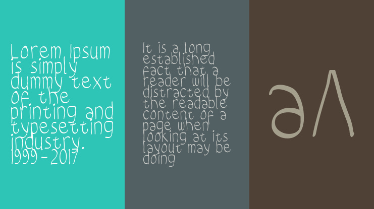 coloroyd bastard Font