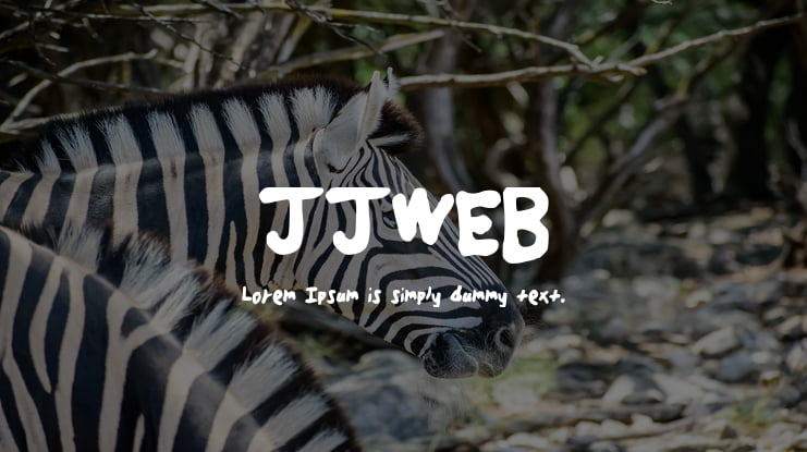 JJWEB Font