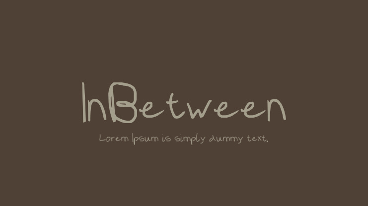 InBetween Font