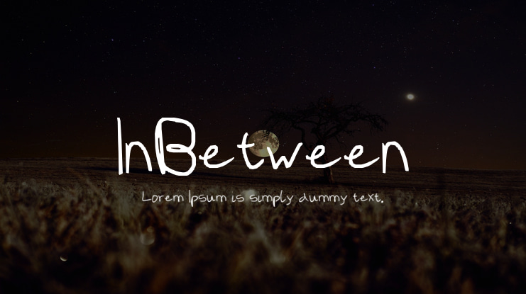 InBetween Font