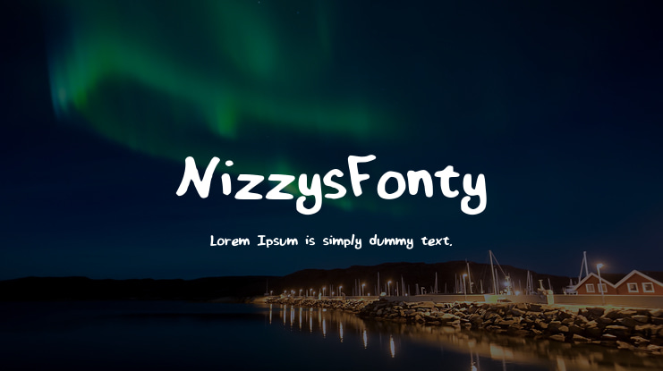 NizzysFonty Font