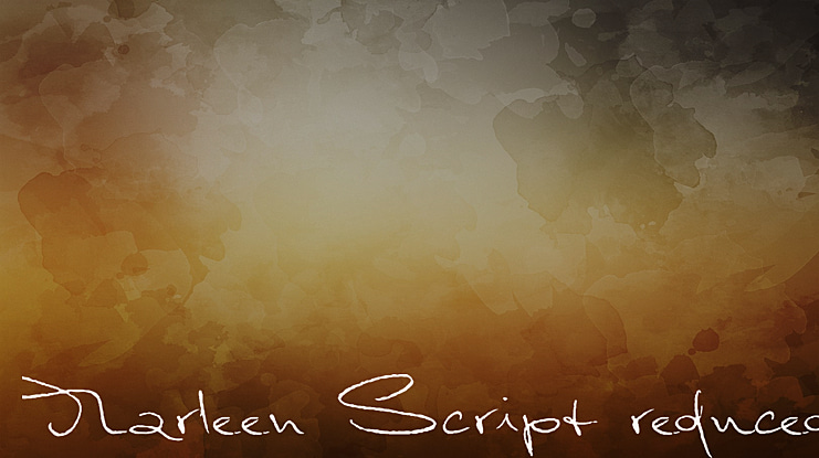 Marleen Script reduced Font Family