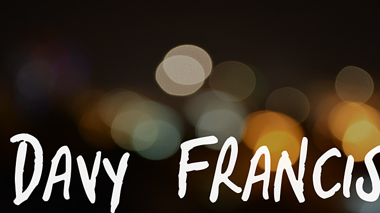 Davy Francis Font