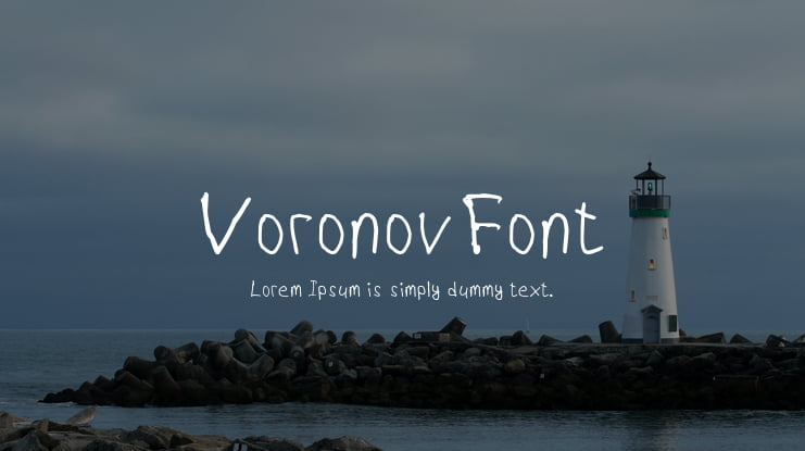 VoronovFont Font