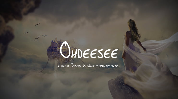 Ohdeesee Font